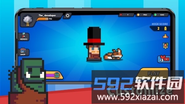 像素洞穴战斗与探索游戏(pixel caves)截图2