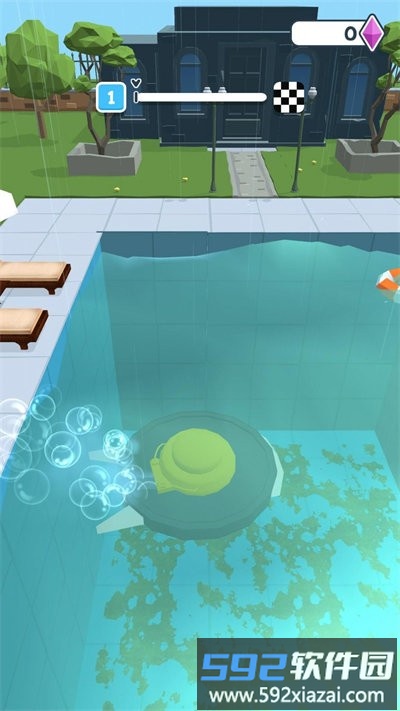 水池清洁工3d小游戏(poolcleaner3d)截图2