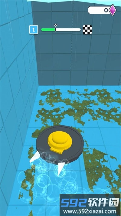 水池清洁工3d小游戏(poolcleaner3d)截图4