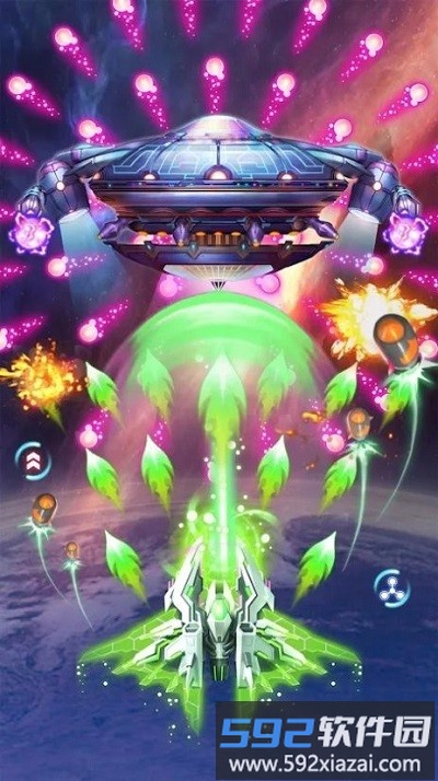 雷登战斗机游戏(raiden fighter)截图2