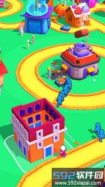 城市卡通建设手游(city construction 3d)截图2