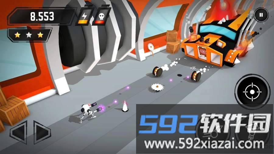 机器人幸存者游戏(Crashbots)截图1