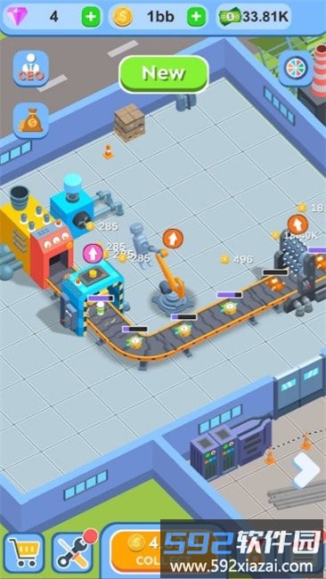 传送带工艺游戏截图2