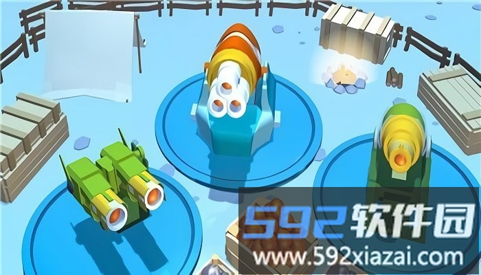 加农炮射击3d游戏截图1