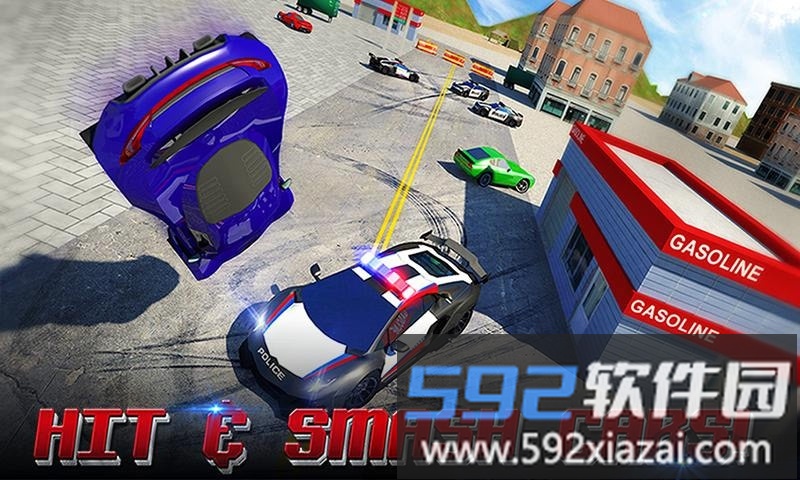 警察大追捕无限金币版(police car chase)截图1