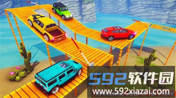 越野普拉多停车模拟器游戏(dr jeep parking)截图1