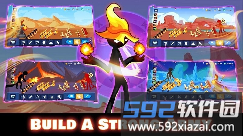 火柴人战争王座之战游戏截图3