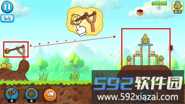 游戏操作界面