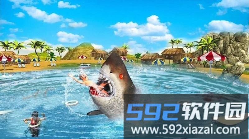 鲨鱼的疯狂吞噬游戏截图1