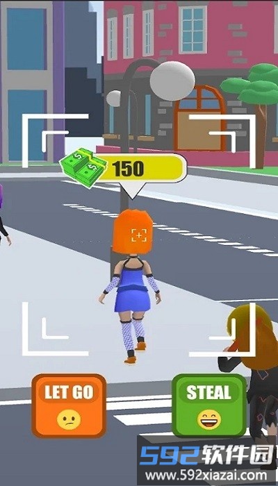小偷狙击者小游戏(bag snatcher 3d)截图1