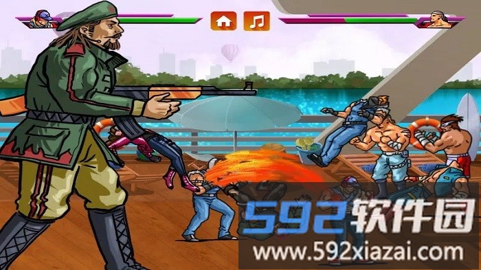 城市霸王格斗游戏(Roar of City)截图2