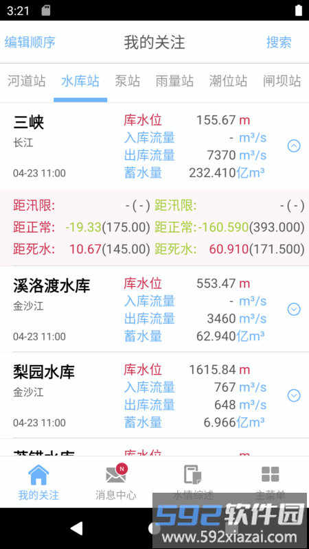 长江水情专业版截图4