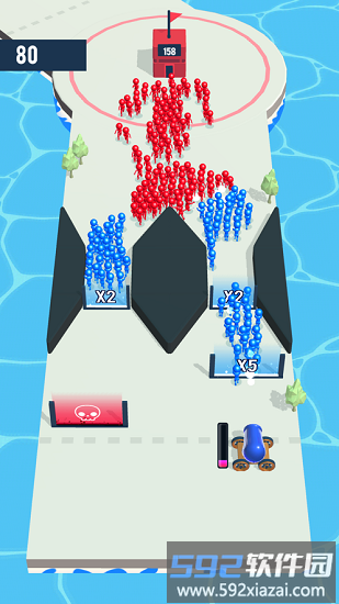 炮弹人冲冲冲(mob control)安卓版截图2