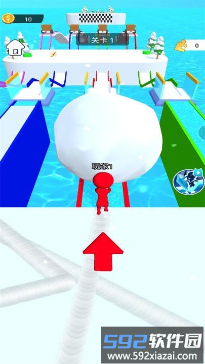 一起推雪球手机版截图1
