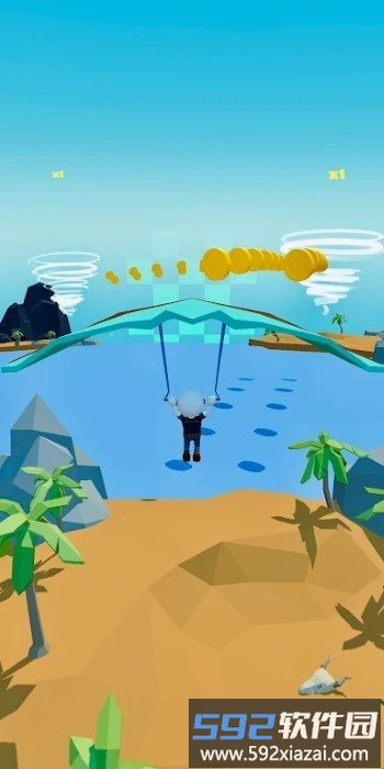 飞行滑翔机游戏(fly glider)截图2