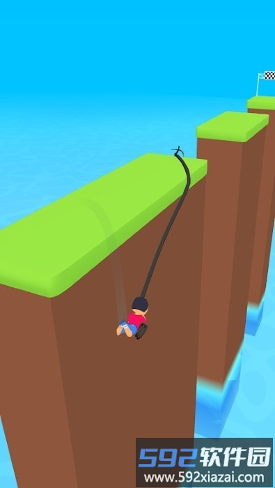 绳子摆动游戏(rope swings)截图2