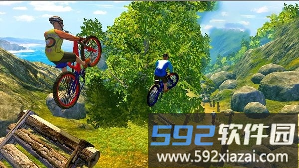 3d模拟自行车越野赛游戏截图2