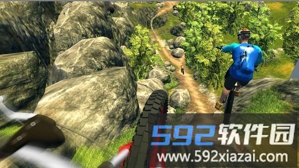 3d模拟自行车越野赛游戏截图3