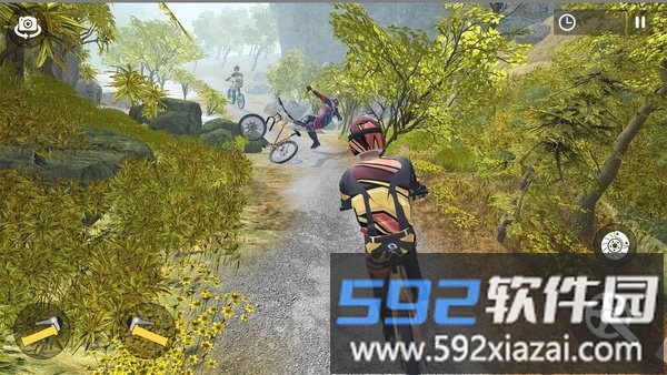 3d模拟自行车越野赛游戏截图4
