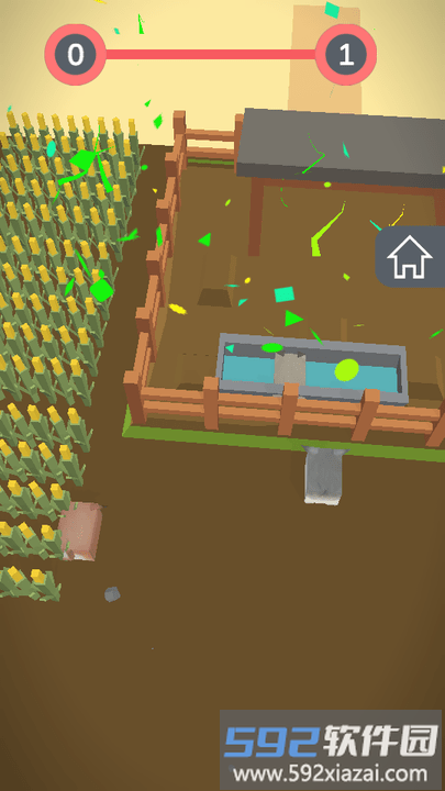 动物牧场穿马路小游戏(animal crossing)截图1