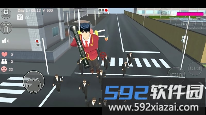 sakuraschoolsimulator英文版更新2025截图1