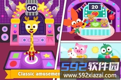 泡泡兔梦幻小镇游乐场游戏截图4