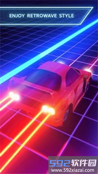 复古波赛车最新版(retro wave car)截图1