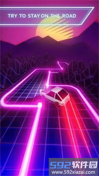 复古波赛车最新版(retro wave car)截图3