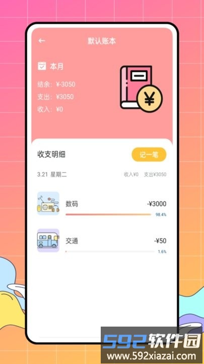 圈子账本记账app截图4
