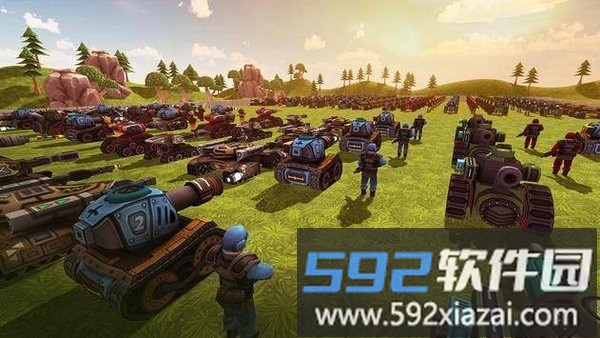 完全史诗般的战斗模拟器游戏截图1