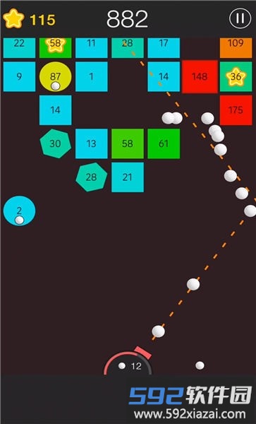 最强弹球打砖块手机版(tetris)截图4