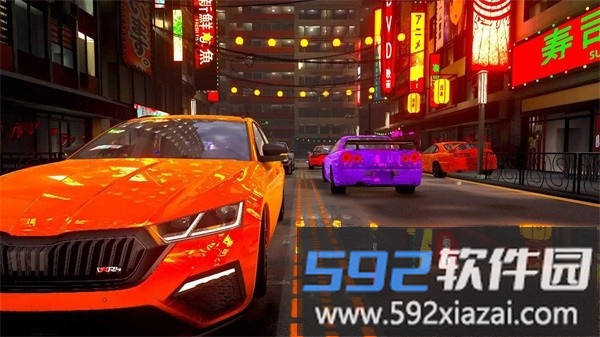 汽车传奇真实停车场手游截图2