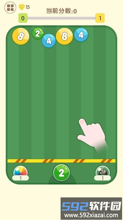 2048疯狂弹球手游截图3