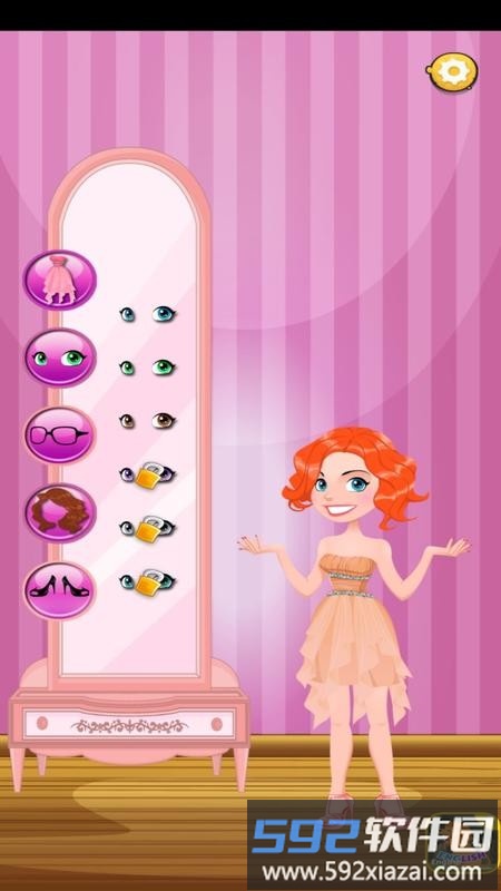 公主换装打扮(princess dressup)游戏截图2