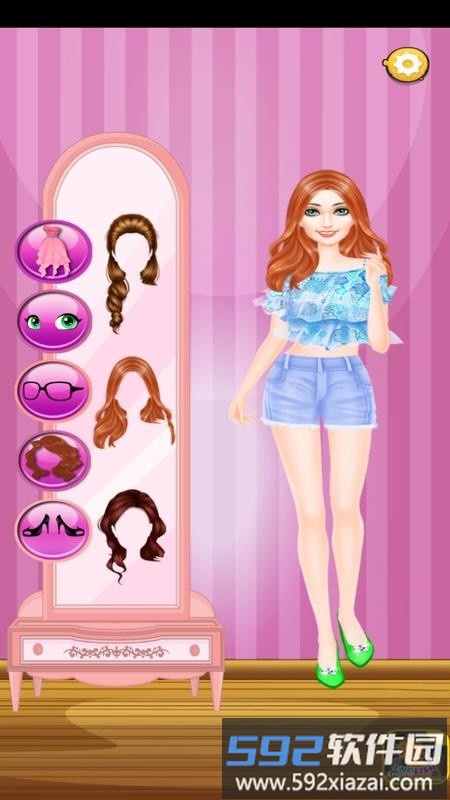 公主换装打扮(princess dressup)游戏截图3