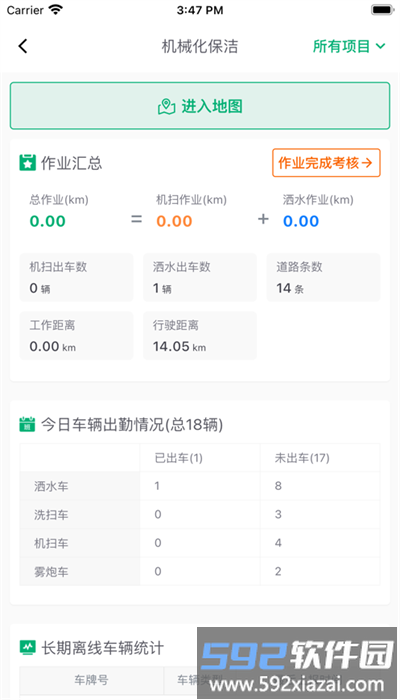 小桔灯环卫管理系统app截图4