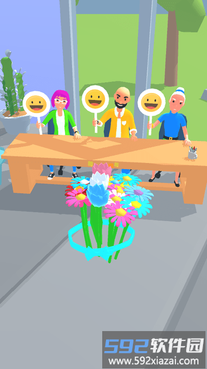 扎花束跑秀小游戏(bouquetsrun)截图3