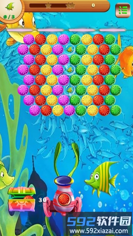 泡泡钓鱼游戏(bubble fishing)截图1