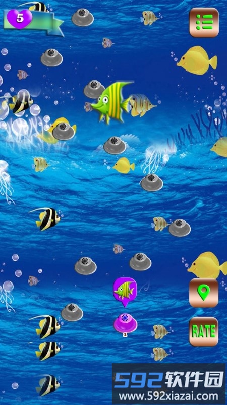 泡泡钓鱼游戏(bubble fishing)截图2