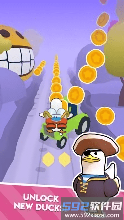 奔跑的鸭子游戏(duck on the run)截图2