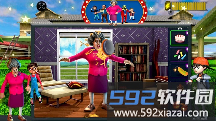 黑暗老奶奶密室游戏截图3