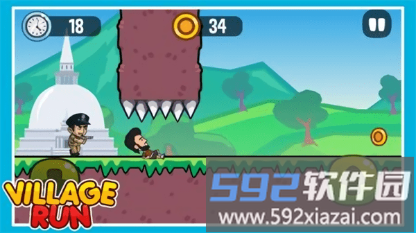 村庄跑酷最新版(village run)截图1