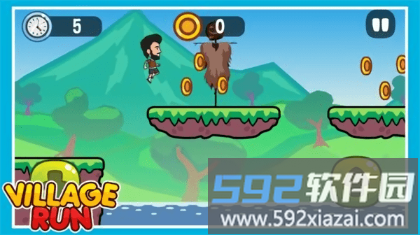 村庄跑酷最新版(village run)截图2