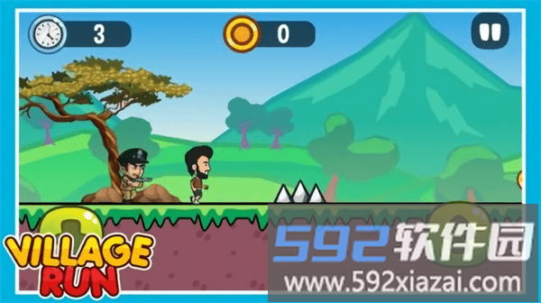 村庄跑酷最新版(village run)截图3