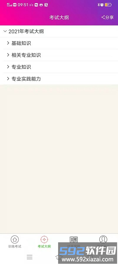 康复医学治疗技术士学习软件截图3