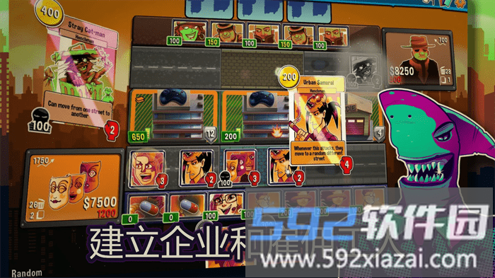 都市卡牌游戏截图2