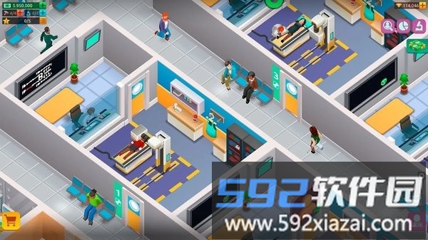 空闲医院帝国大亨最新版截图3