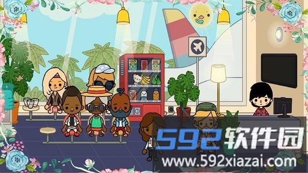 迷你城堡建小镇游戏截图1
