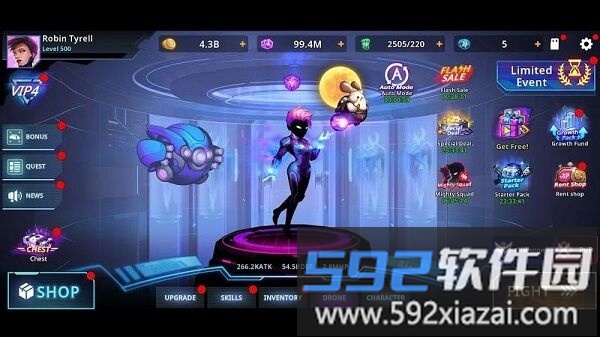 网络战士火柴人联盟2077最新版截图1