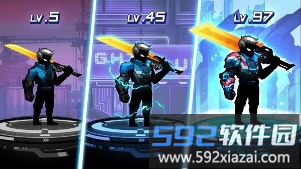 网络战士火柴人联盟2077最新版截图2